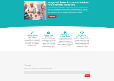 Web Site – Transitions Senior Services