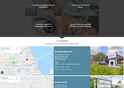 Web Site – Florida Eye Associates