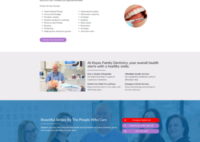 Web Site – Keyes Family Dentistry
